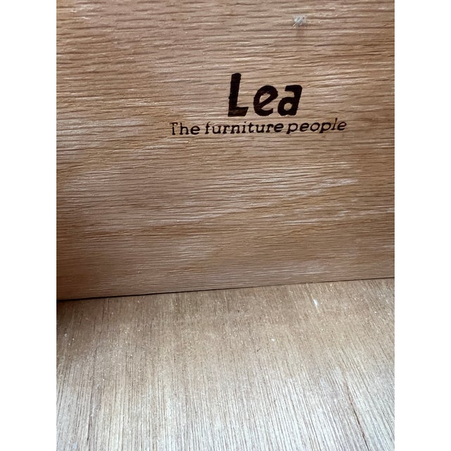 Mid 20th Century Faux Bamboo Credenza by Lea For Sale In New York - Image 6 of 7
