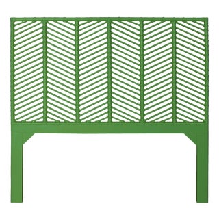 Liam Headboard Queen - Bright Green For Sale