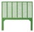 Liam Headboard Queen - Bright Green For Sale