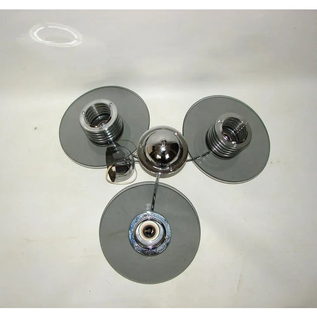 Chrome Chandelier, Sweden, 1990s For Sale - Image 6 of 11