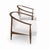 Mid-Century Modern Mid Century Modern Pair of Lounge Chairs. Cream Boucle- Pair For Sale - Image 3 of 3
