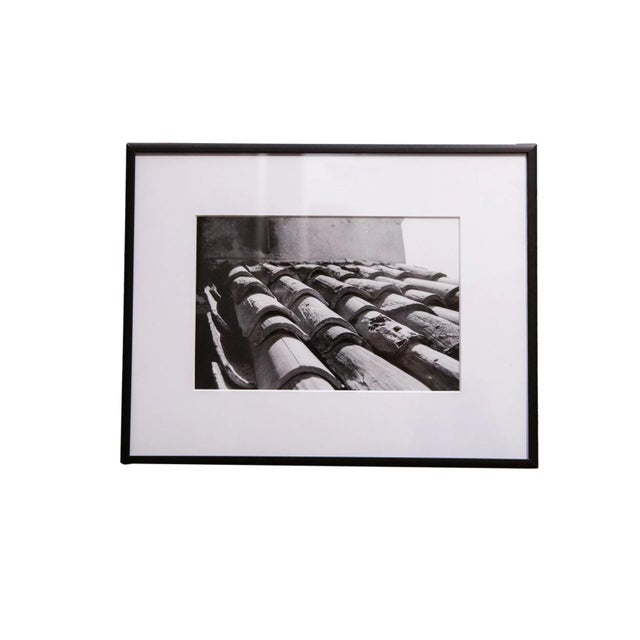 2000 - 2009 The Terracotta Framed Roof Black and White Photograph For Sale - Image 5 of 5