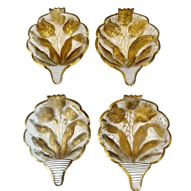 French 19th Century Baccarat Style Berry Set- 5 Piece Set For Sale - Image 3 of 12