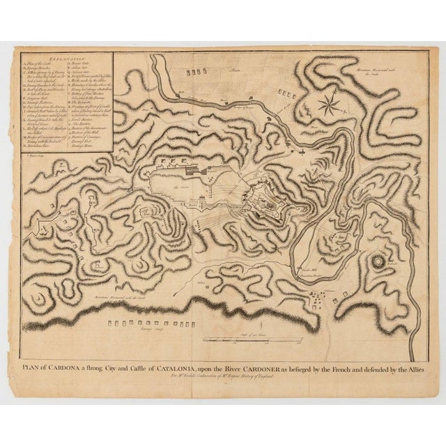 James Basire Battle Map Engravings, 5 For Sale - Image 12 of 16