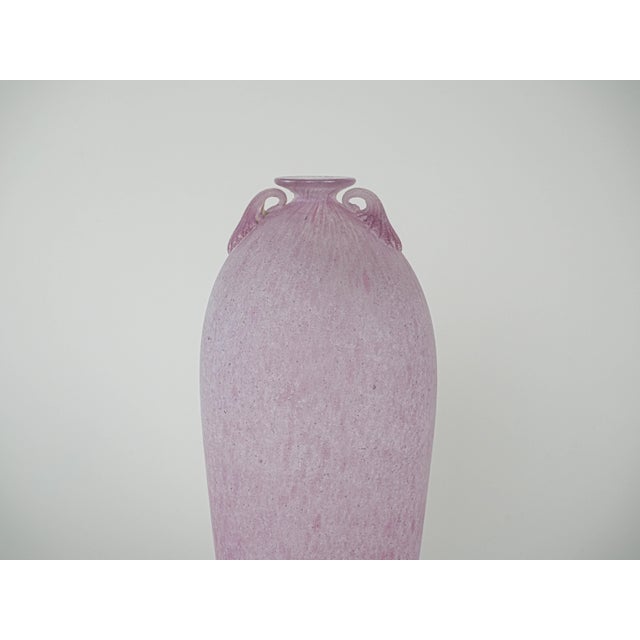 Italian Murano Glass Vase, 1970s For Sale - Image 7 of 9