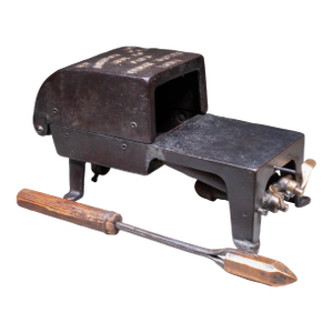 Antique Johnson No.101 Soldering Furnance and Copper Iron c.1918