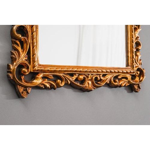 Baroque Style Mirror, 1800s For Sale - Image 10 of 11