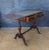 Wood Spanish Regency Revival Drop-Leaf Writing Table with Leather Top, 1940s For Sale - Image 7 of 18