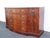 Traditional Flame Mahogany Long Credenza Sideboard Media Console Bathroom Vanity 6903 For Sale - Image 3 of 15