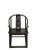 Late 19th Century A Pair Antique Chinese Round Back Arm Chairs For Sale - Image 5 of 13