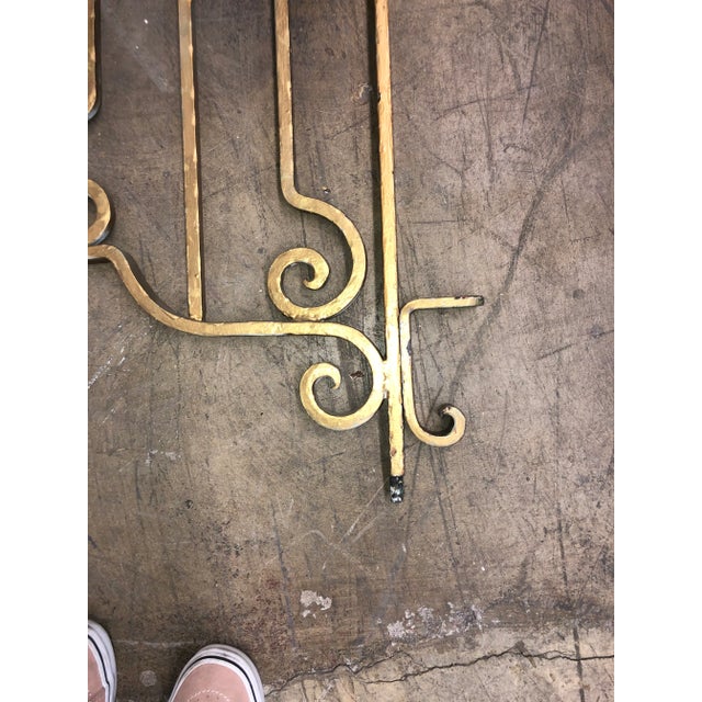 Mediterranean Spanish Mediterranean Style Interior Pedestrian Gates - Set of 2 For Sale - Image 3 of 10
