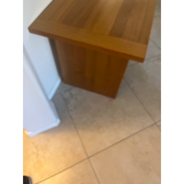 1960s Mid-Century Modern Teak Ansager Møbler a/S Danish Accent Side Table For Sale - Image 9 of 12