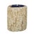 2020s Arco Petrified Wood Top Accent Table For Sale - Image 5 of 7