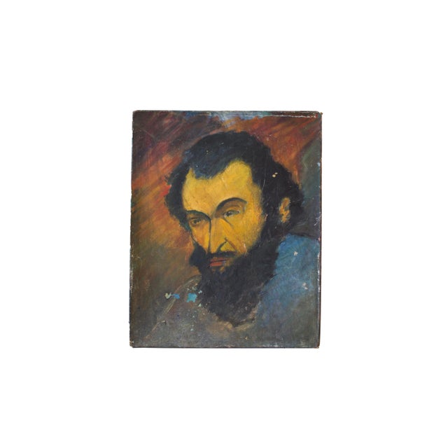 Portrait of a Bearded Man For Sale - Image 4 of 4