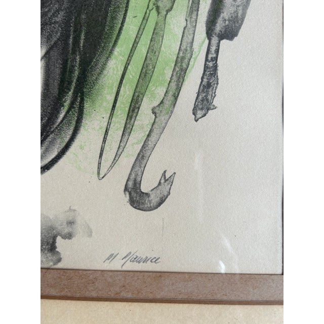 1970’s Vintage Lithograph of Mother and Daughter Signed & Numbered Framed For Sale In Philadelphia - Image 6 of 9