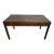 Vintage Chinoiserie-Style Burl Wood Writing Desk by Baker For Sale