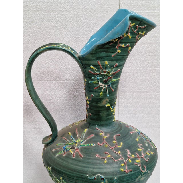1950s Deruta Ceramic Jug, 1950s For Sale - Image 5 of 10