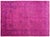 Textile Ariana Overdye 3'11" X 5'9" Hand-Knotted Luxury Rug – Magenta For Sale - Image 7 of 10