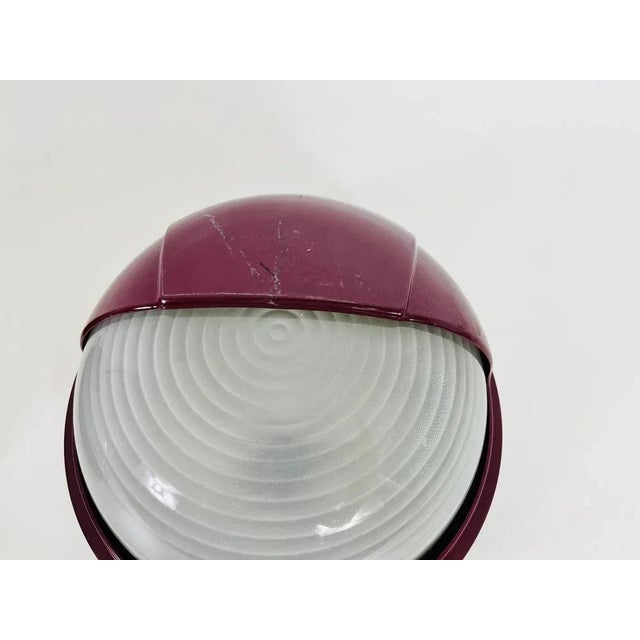 Mid-Century Italian Wall Lamps in Metal and Glass, 1960s, Set of 2 For Sale - Image 10 of 12