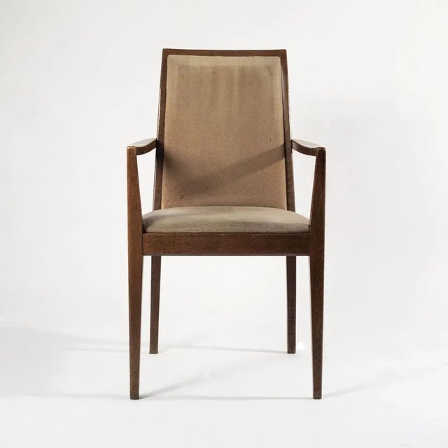 Armchair in beech wood and mohair upholstery. Produced by wiesner hager, austria, 1960s. Original, used condition....