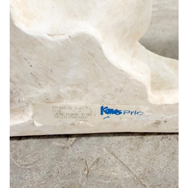 Vintage Regency Serge Roche Botanical Palm Frond Wall Brackets For Sale - Image 13 of 13