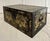 Black Early 20th Century Chinoiserie Asian Black Lacquer and Gold Trunk Chest For Sale - Image 8 of 12