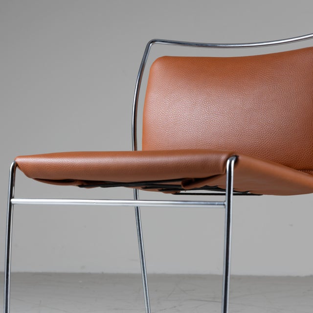 Brown Tulu Chairs by Kazuhide Takahama for Simon Gavina, 1970, Set of 8 For Sale - Image 8 of 13