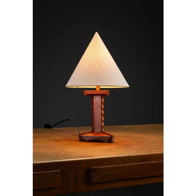 1920s Amsterdamse School Table Lampperiod: 1920sorigin: The Netherlandsdimensions (cm): h48 x w27 x d27 cmdimensions...