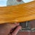 Gabriella Crespi Gabriella Crespi Style Large Oval Pencil Reed Rattan Wall Mirror For Sale - Image 4 of 7