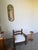 Wood Oak Side Table, 1950 For Sale - Image 7 of 17