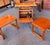 Mid Century Modern Teak Modular Swivel-Top Coffee or Games Table With Mini-Bar and Nesting Tables by McIntosh c.1960 For Sale - Image 10 of 17