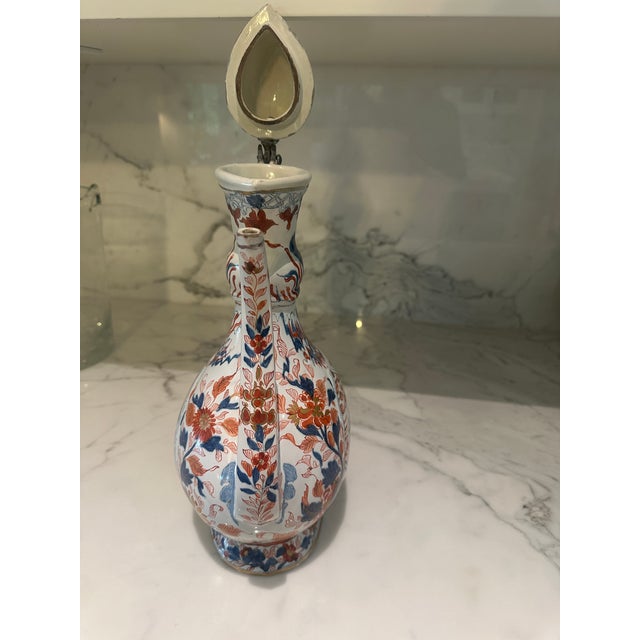 Japanese, 17th-18th Century, Imari Porcelain Ewer For Sale In Naples, FL - Image 6 of 10