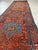 1920s Antique Heriz Tribal Runner in Sunset Hues Rug 3 x 11.6 For Sale - Image 5 of 10