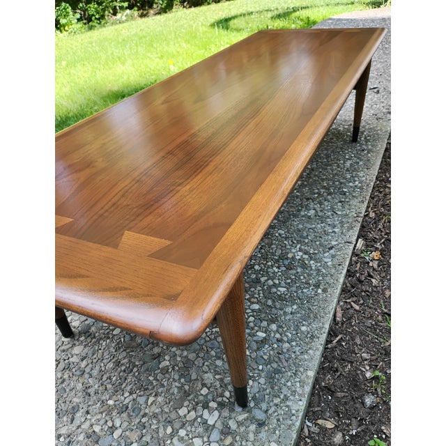 Mid-Century Modern Lane Furniture Acclaim Cocktail Coffee Accent Table Mid Century For Sale - Image 3 of 9
