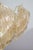 1980s Italian Amazing Large Murano Glass Gold Leaves Chandelier For Sale - Image 10 of 14