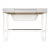 Vintage Lucite & Mirrored Bar With White Laminate Top by Luigi Bardini For Sale