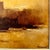 1980's Abstract Impressionist Desert Landscape - After Sunset by Robert Baranet - Rare Carl Laughlin Frame For Sale - Image 6 of 13