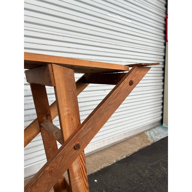Antique 1800s Primative Handmade Folding Wooden Ironing Board. Great item for that farmhouse style. Folded Measures: 56.5”...