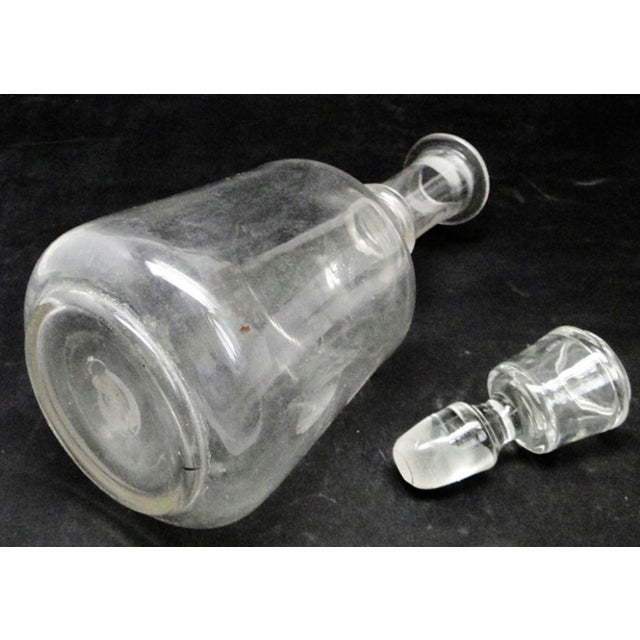 Art Deco Carafe from Zawiercie Glassworks, Poland, 1930s For Sale - Image 3 of 6