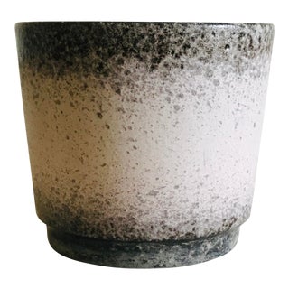 Scheurich West German Glazed Ceramic Planter For Sale