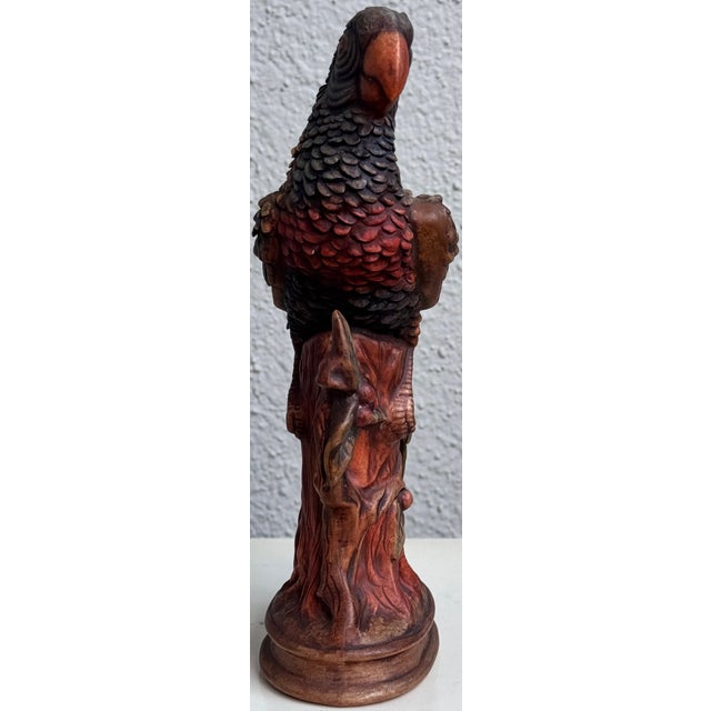 1980s 1981 Jan Smith Porcelain Parrot Figure For Sale - Image 5 of 11