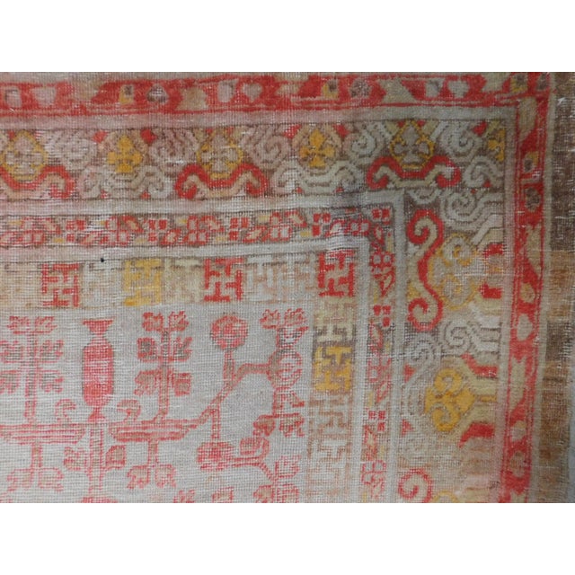 Khotan Rug - 6'5" X 12'3" For Sale - Image 10 of 12