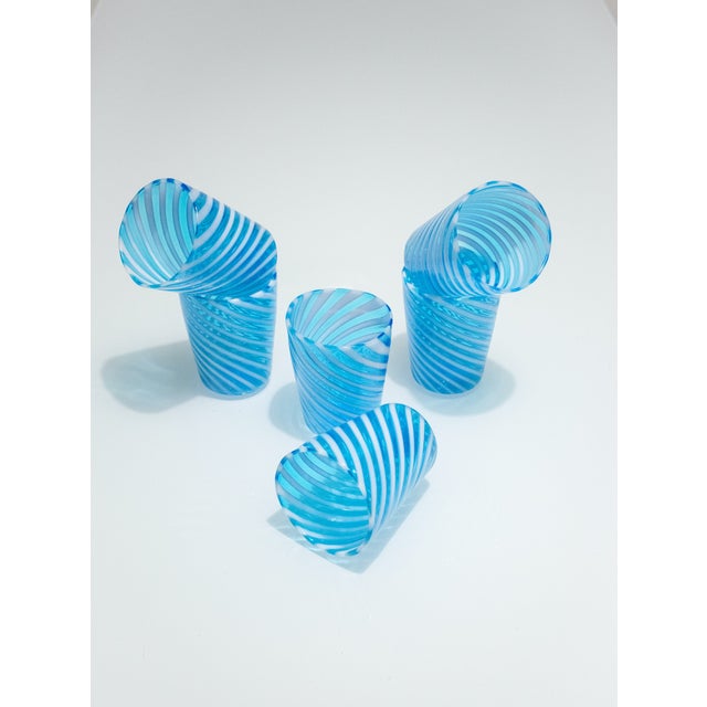 Early 21st Century Murano Glasses by Mariana Iskra for Ribes the Art of Glass, Set of 6 For Sale - Image 5 of 15