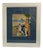 1960s Vintage Mixed Media Persian Painting For Sale