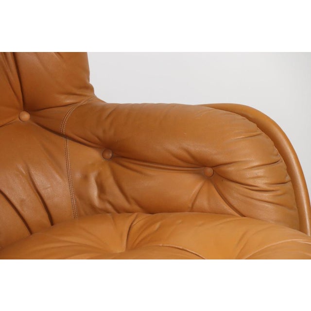 Animal Skin Karate Chair by Michel Cadestin for Airborne, 1970s For Sale - Image 7 of 18