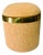 Cork and Brass Ice Bucket by Sughero Vogue, Monza, Italy, 1970s For Sale