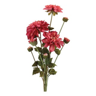 Dahlia Flower Bundle (Set of 2) For Sale