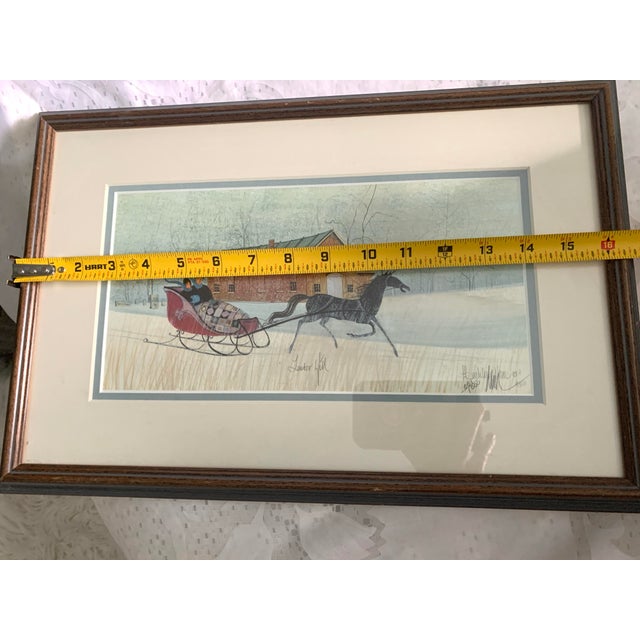 Vintage Pat Buckley Moss- Lauber Hill Hand Signed Limited Edition Lithograph Framed For Sale - Image 12 of 12