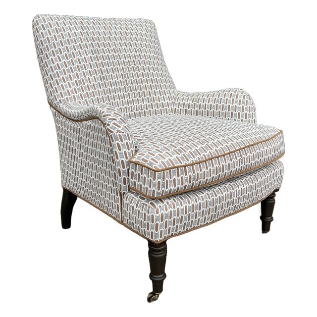Lee Industries Traditional Accent Chair For Sale