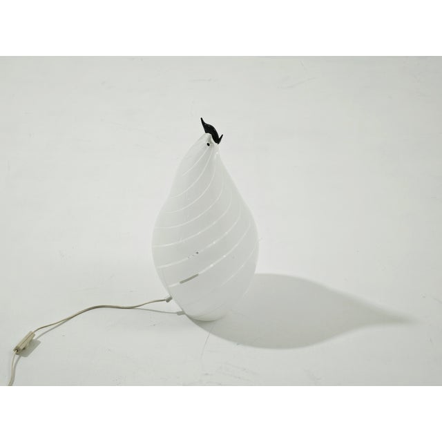 AVMazzega Vintage Murano Glass Table Lamp, 1970s For Sale - Image 4 of 15